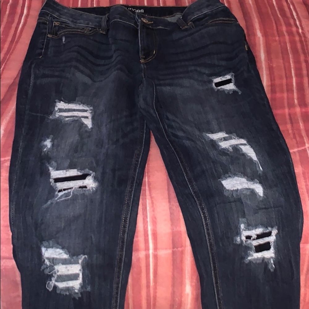Ripped jeans